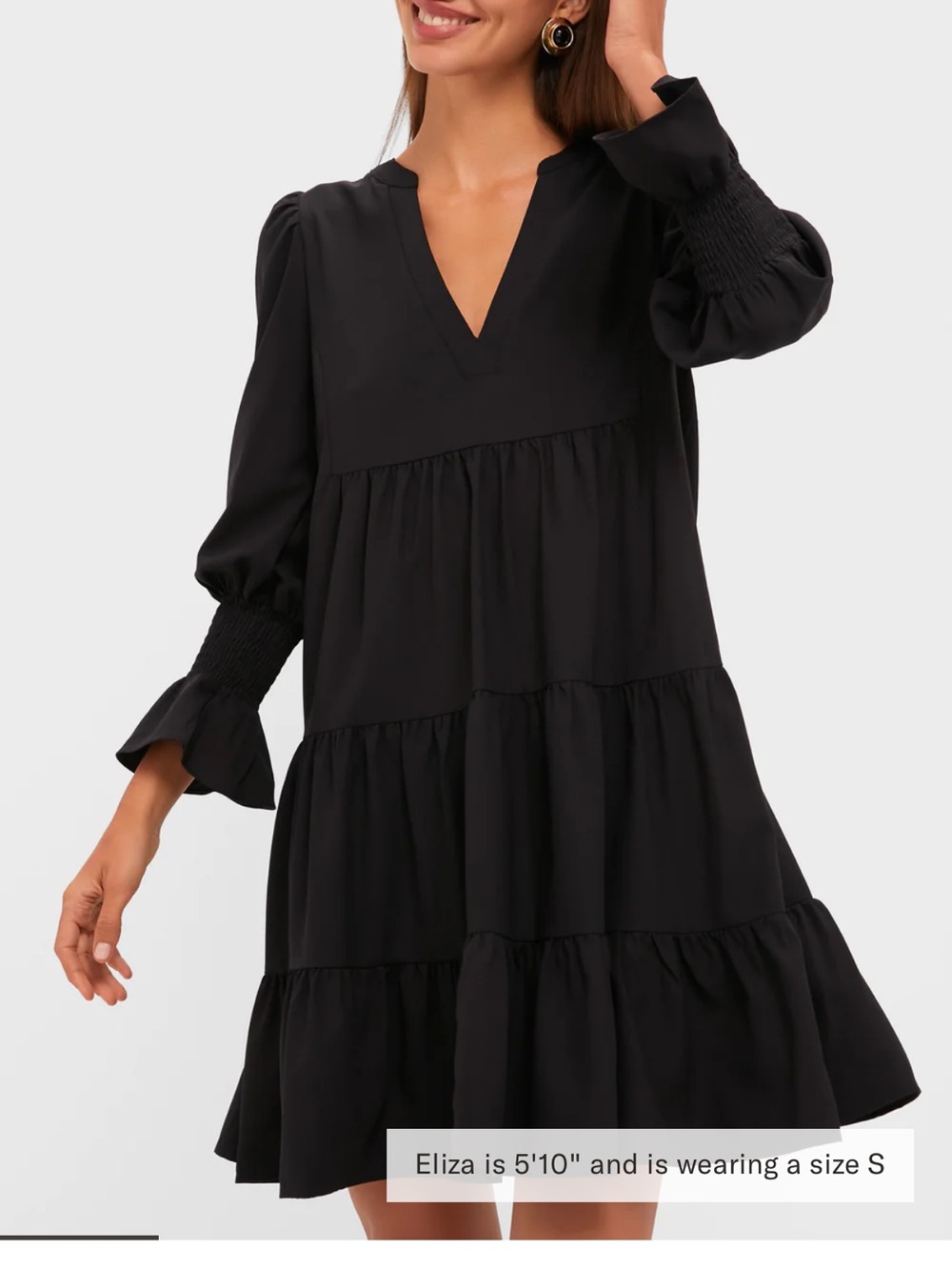Pomander Place Black crepe Kenzo dress